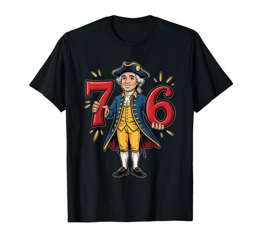 67 Funny George Washington Meme Six Seven Gen Alpha Slang T-Shirt