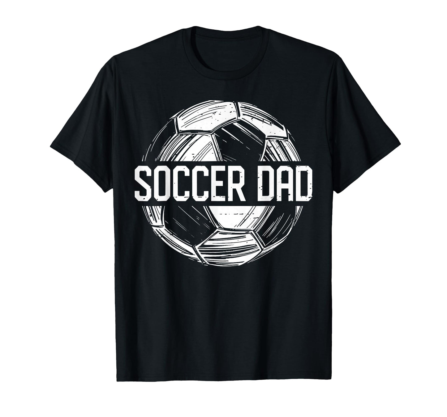 Soccer Dad Family Matching Team Player Gift Sport Lover Papa T-Shirt