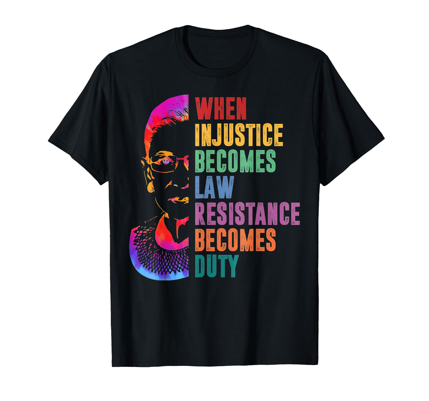 When Injustice Becomes Law Resistance Becomes Duty Resist T-Shirt