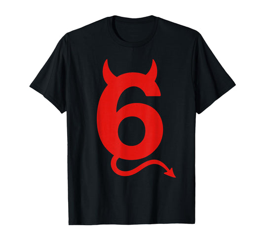 67 Sixty Seven Halloween Costume Devil Funny 6 7 Meme T-Shirt