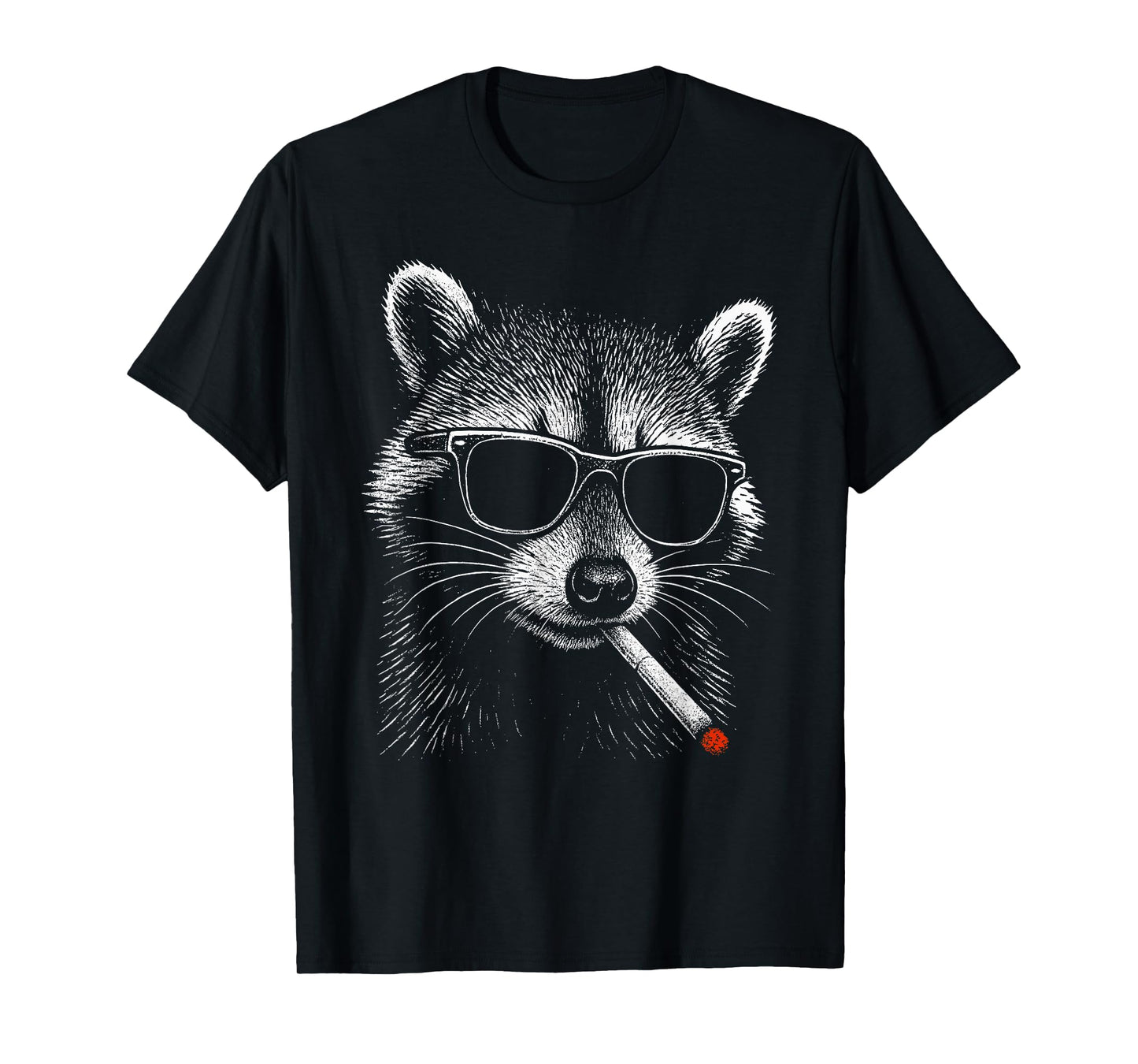 Cool Novelty Men Women Funny Raccoon T-Shirt