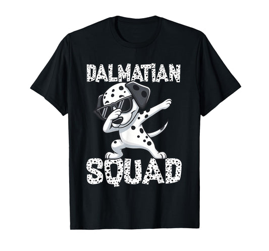 Dalmatian Squad Costume Halloween I'm A Dalmatian Dog Lover T-Shirt