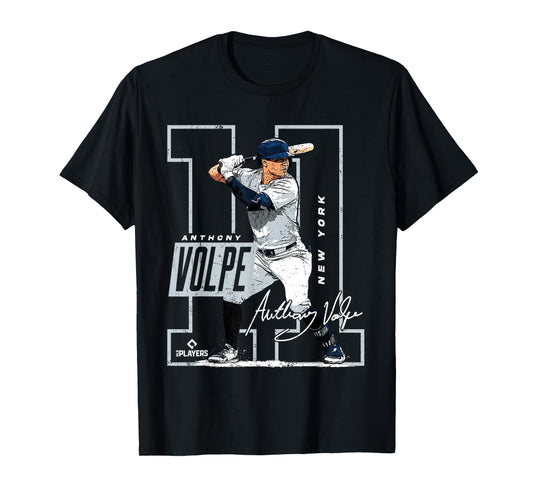 Anthony Volpe | New York Y MLB Baseball Players | MLBAVO202M T-Shirt