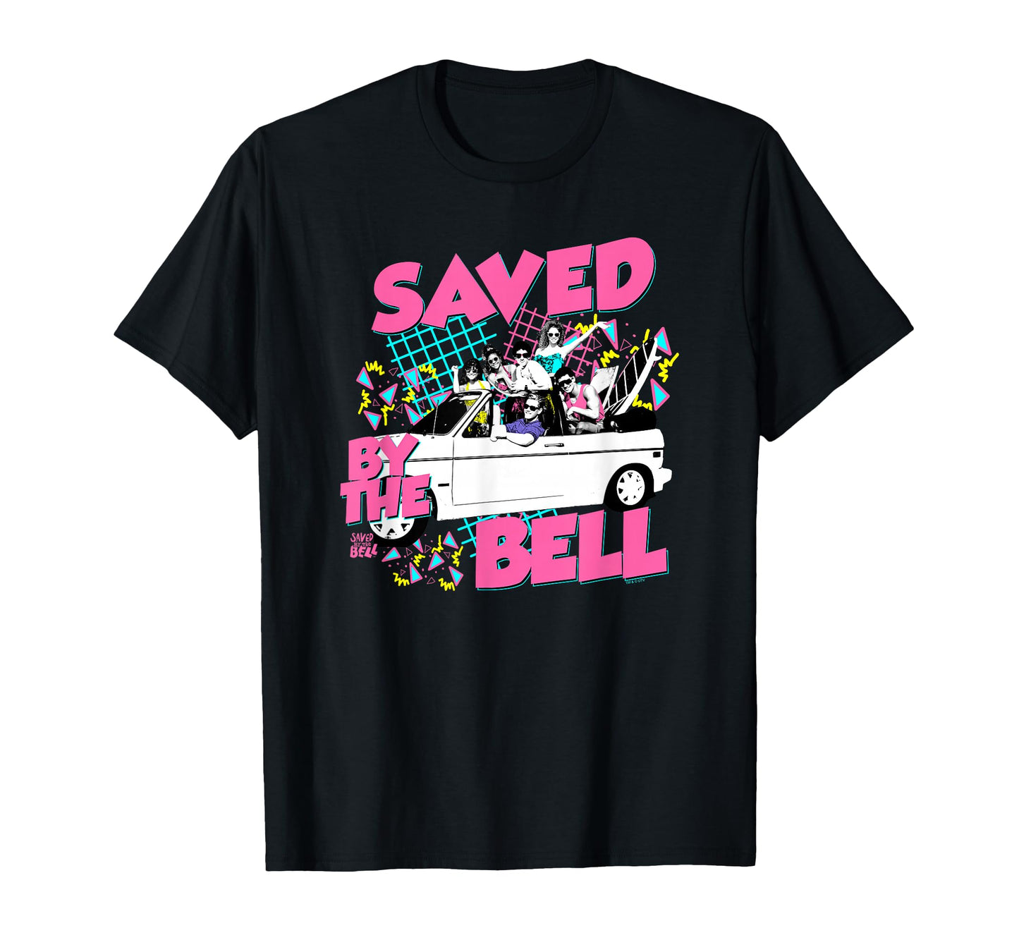 Saved By The Bell 90's Car Group T-Shirt