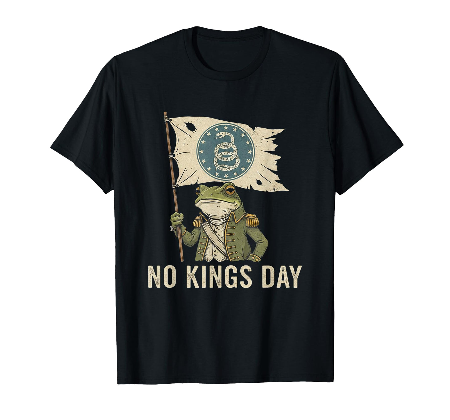 No Kings Day Portland Shirt Frog Protest T-Shirt