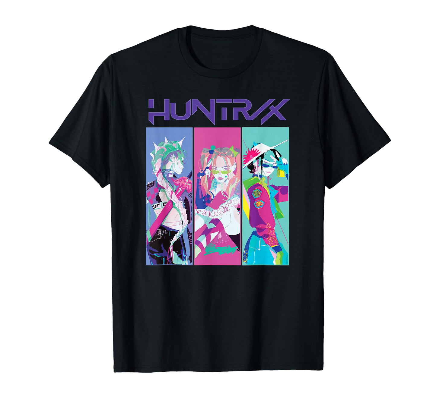 Kpop Demon Hunters HUNTR/X Girls Officially Licensed T-Shirt