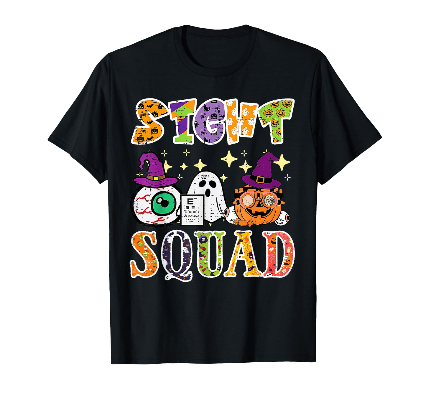 Sight Squad Halloween Optometrist Optometry T-Shirt