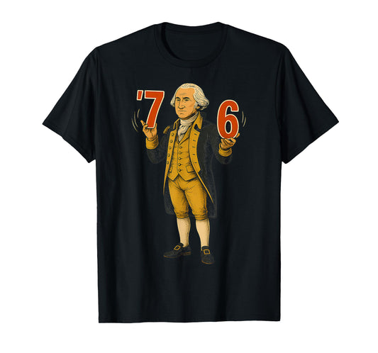 6-7 7-6 George Washington T-Shirt