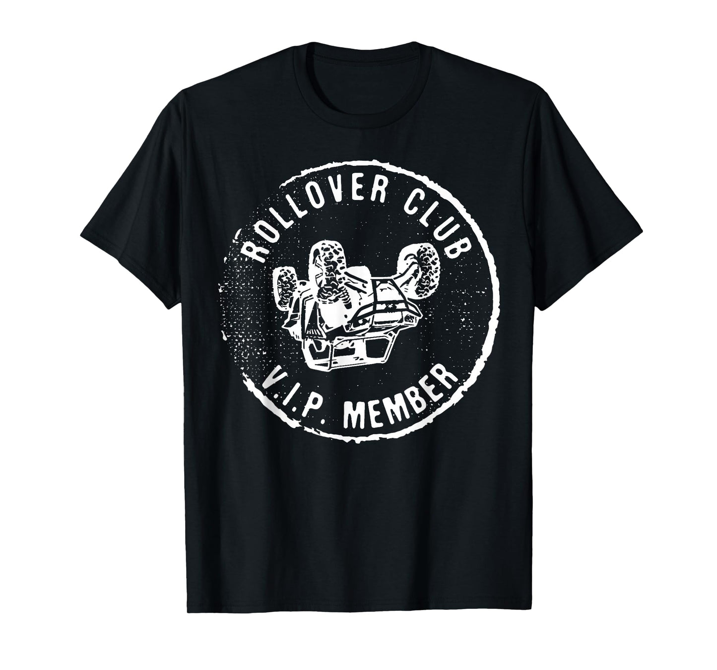 Rollover Club UTV SXS Funny Side By Side Offroad Riding T-Shirt