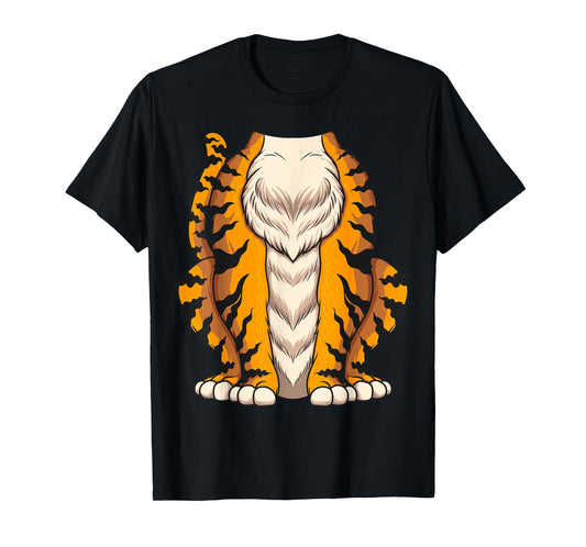 Cute Headless Tiger Costume Halloween | Funny Animal Gift T-Shirt