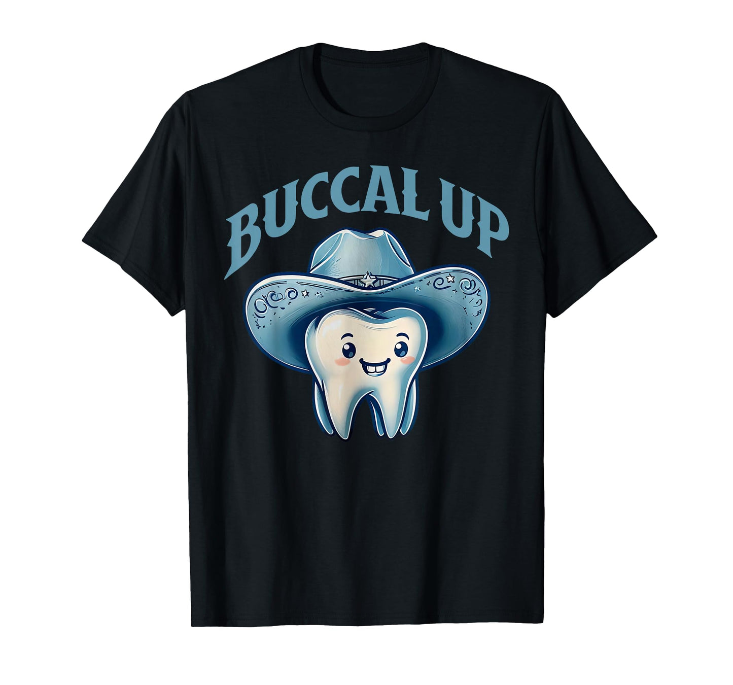 Cowboy Tooth Western Dentist Howdy Hygienist Dental Squad T-Shirt