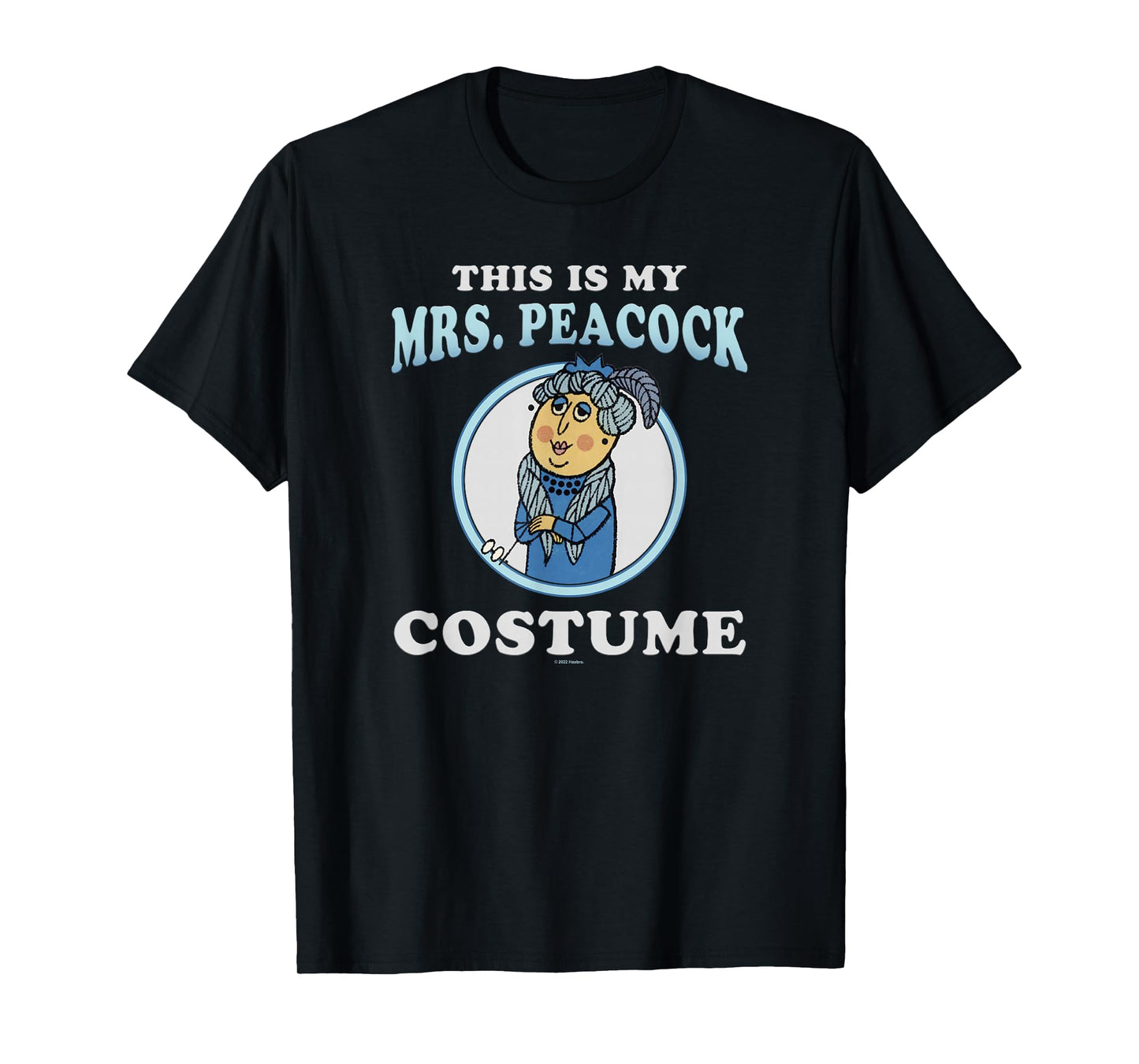 Clue This Is My Mrs. Peacock Costume T-Shirt