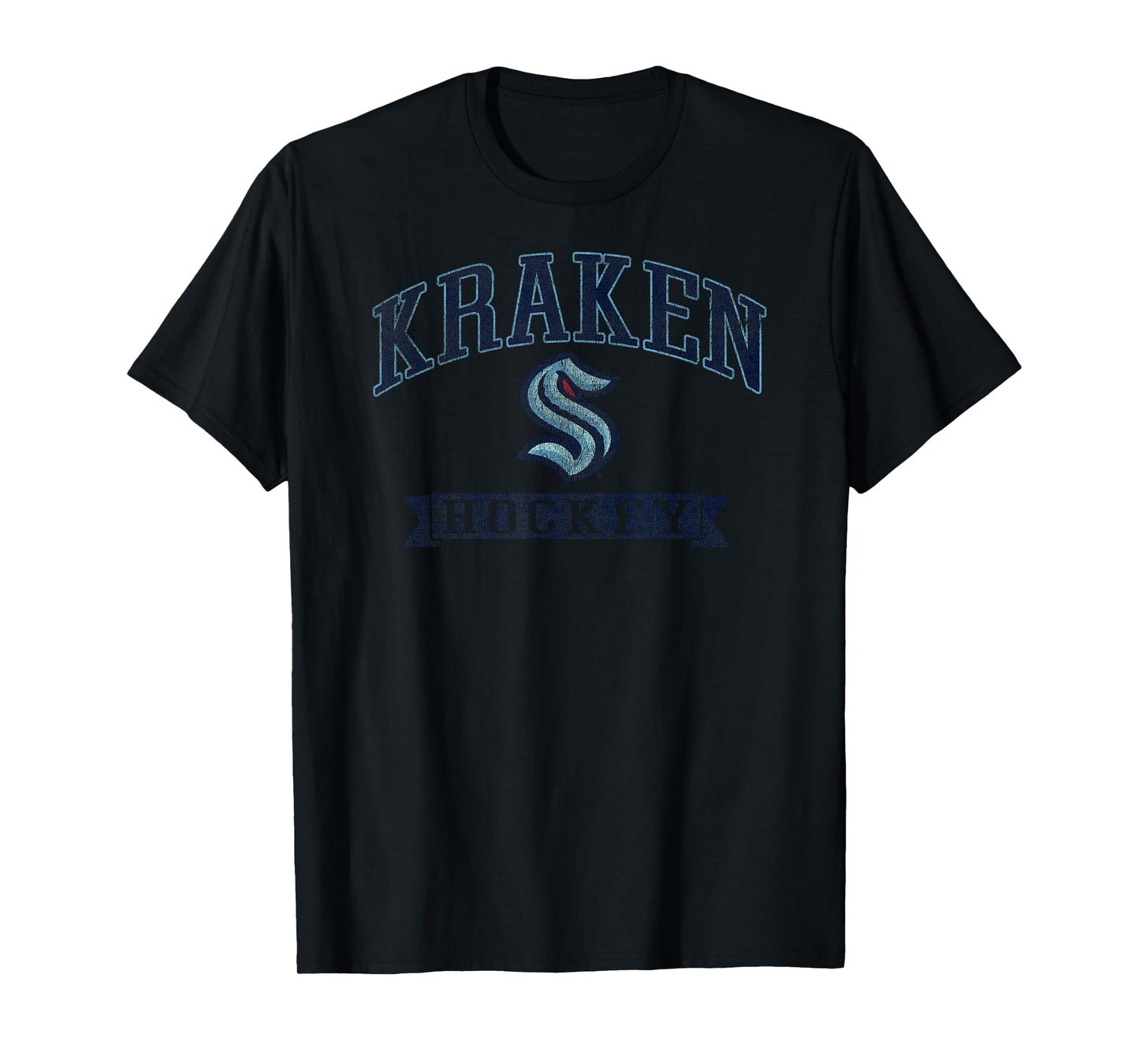 Seattle Kraken Vintage Hockey Logo Officially Licensed T-Shirt