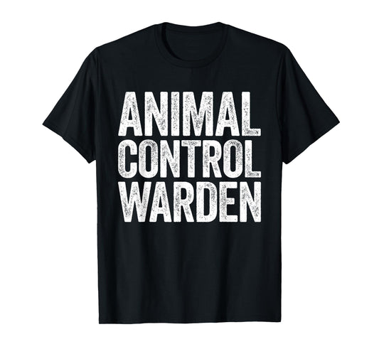 Animal Control Warden Shirt Adult Kids Game Matching Costume T-Shirt