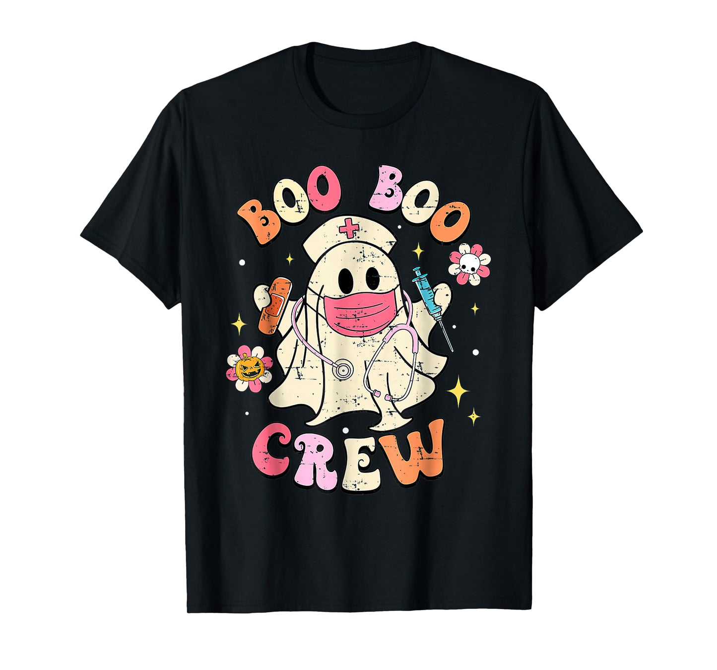 Boo Boo Crew Nurse Halloween T-Shirt
