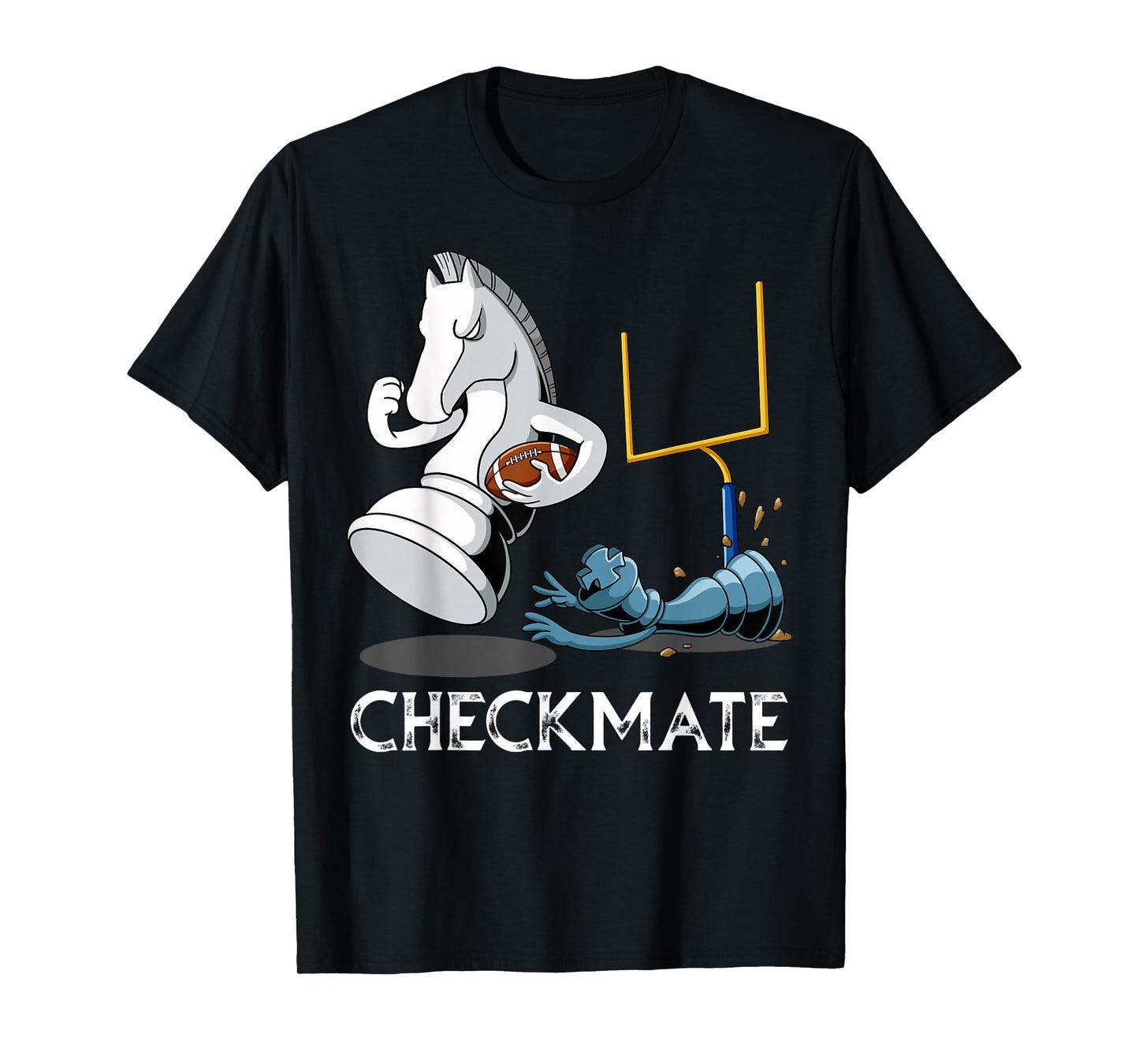 Football Checkmate Chess T-Shirt