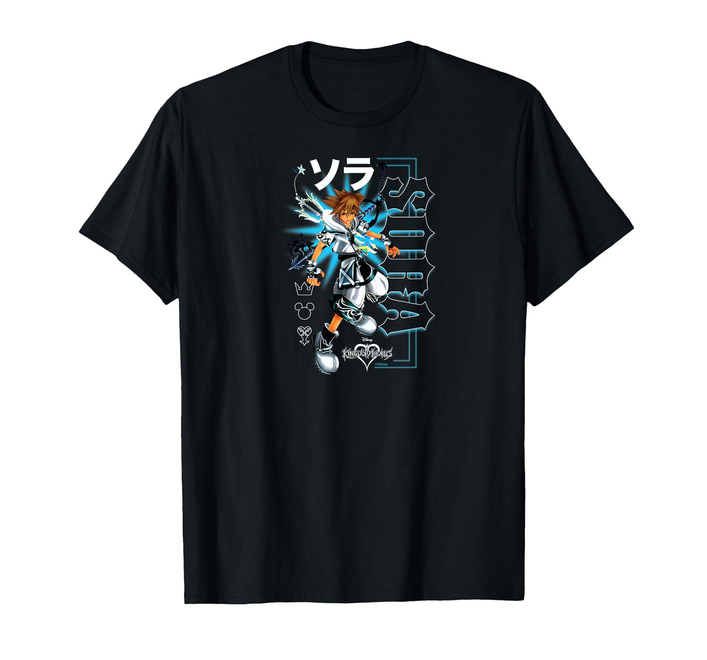 Kingdom Hearts - Sora Character Kanji T-Shirt