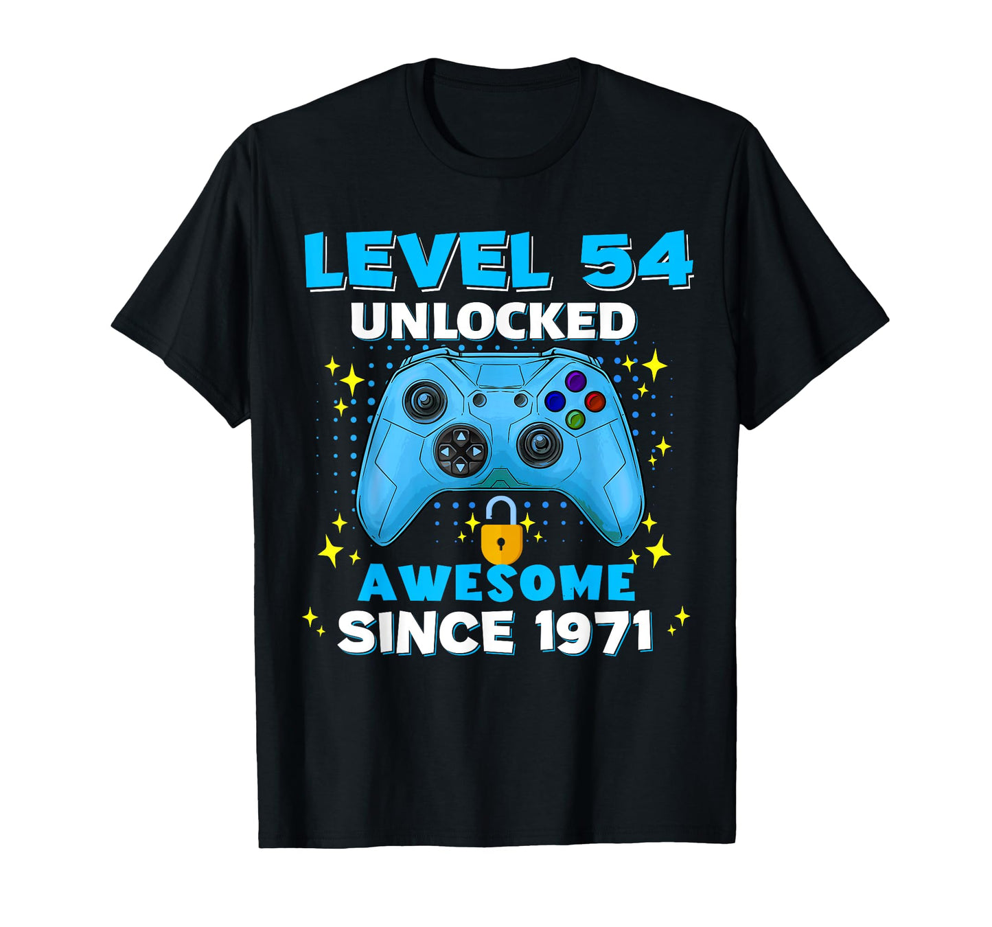 54th Birthday T-Shirt For Men 54 Years Birthday Gifts T-Shirt