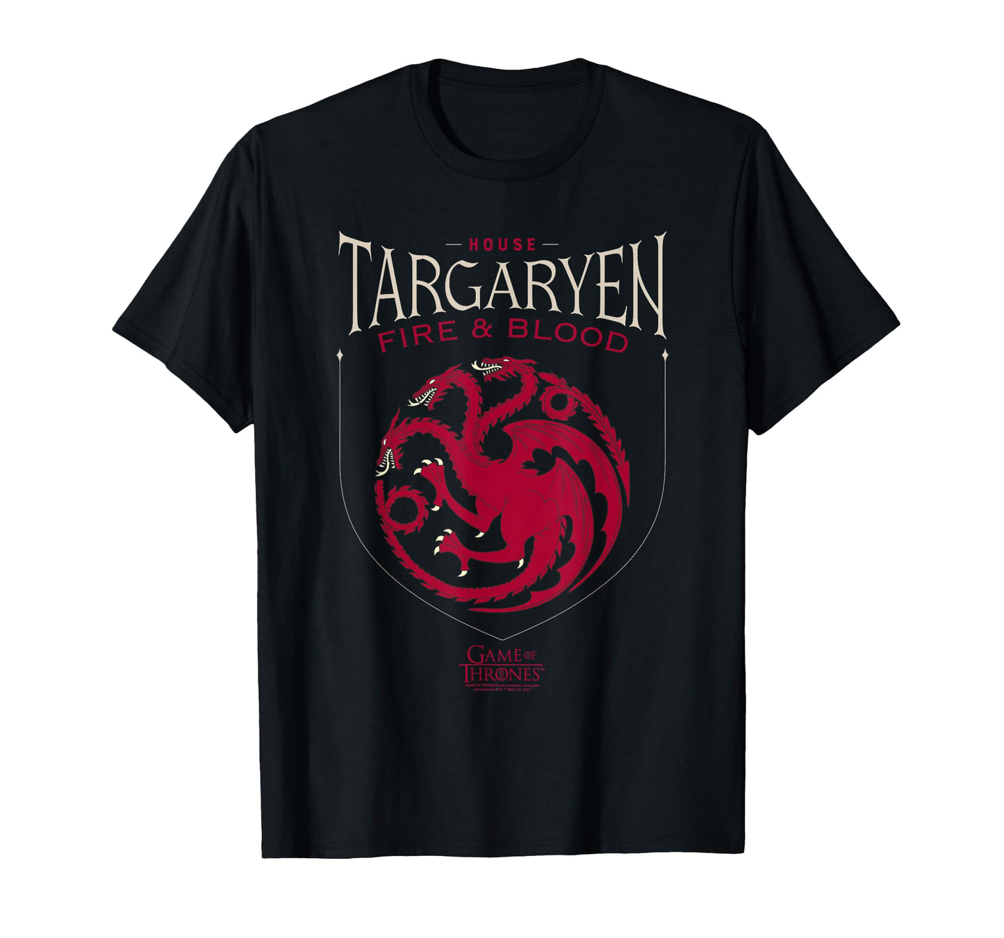 Game of Thrones House Targaryen Sigil T-Shirt