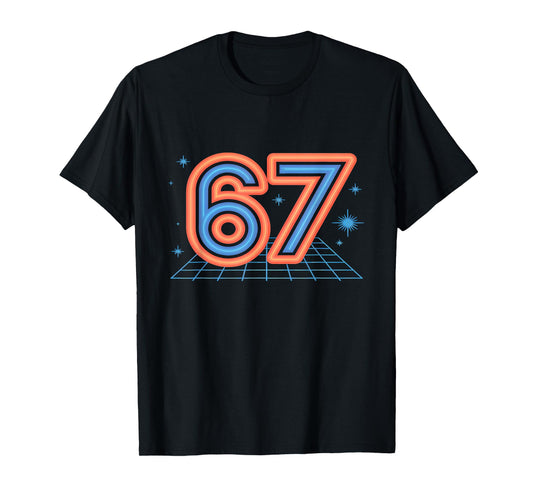 67 Meme Funny Six Seven Alpha Slang T-Shirt