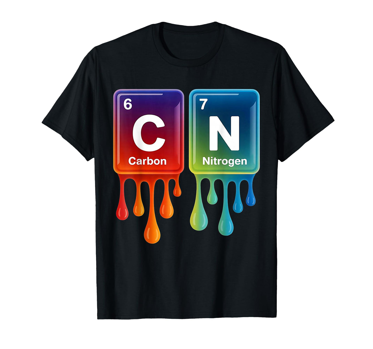 6 7 Funny Science Chemistry Teacher Periodic Table Meme Tee T-Shirt