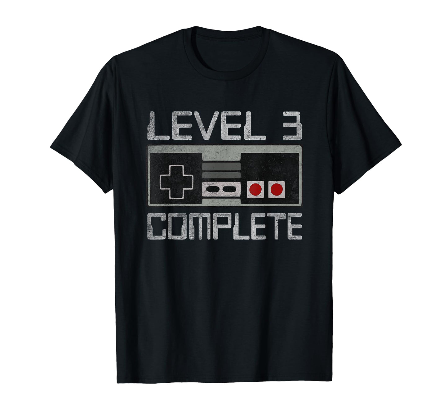 Level 3 Complete 3 Year 3rd Wedding Anniversary For Him Her T-Shirt