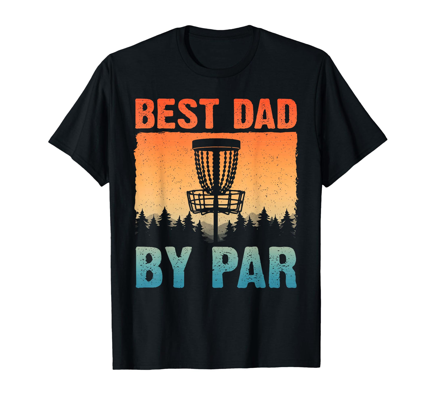 Funny Disc Golf Art For Men Dad Disc Golf Player Disc Golfer T-Shirt