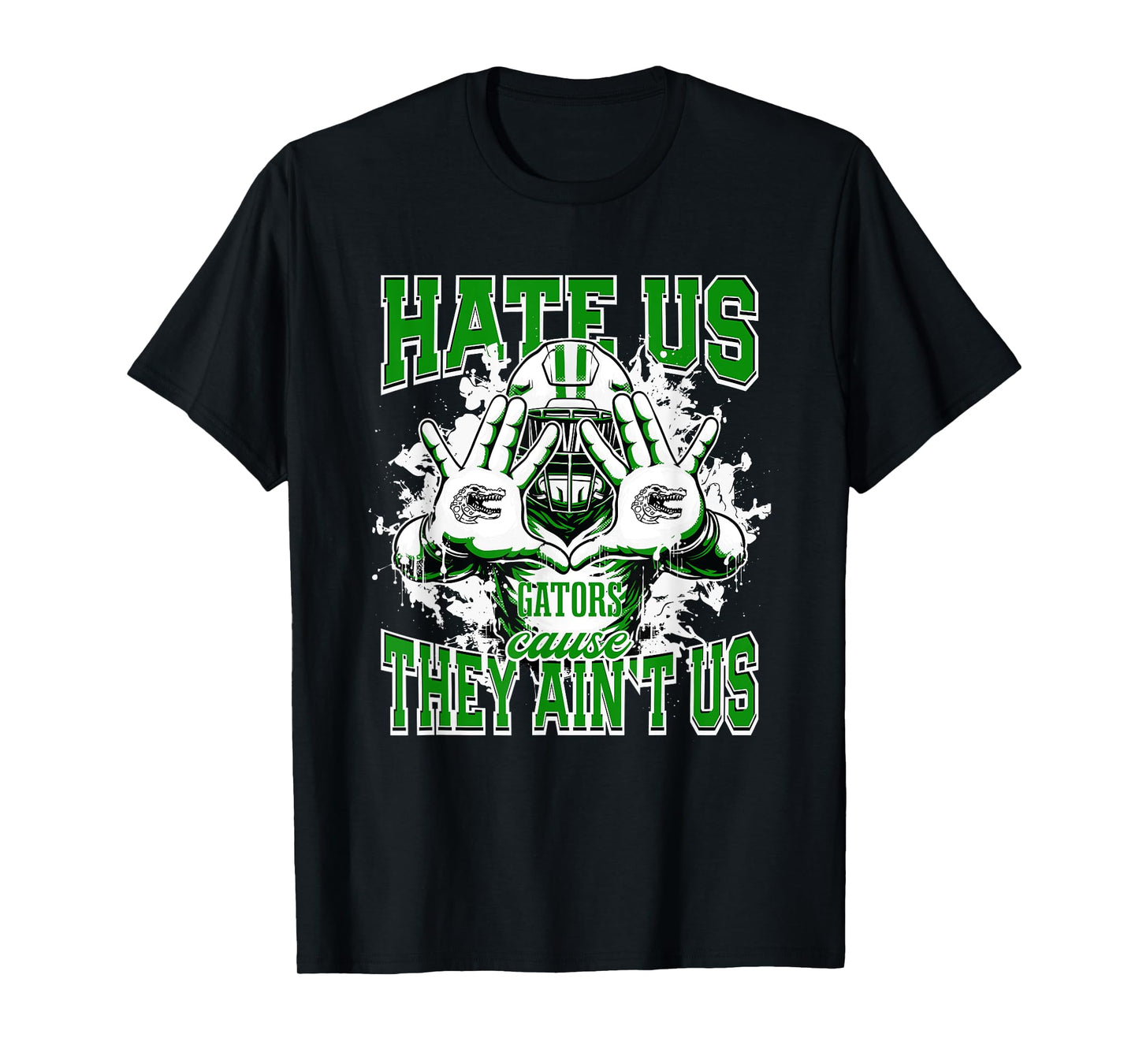 Vicksburg Gators Logo Hate Us Cause They Ain't HS T-Shirt