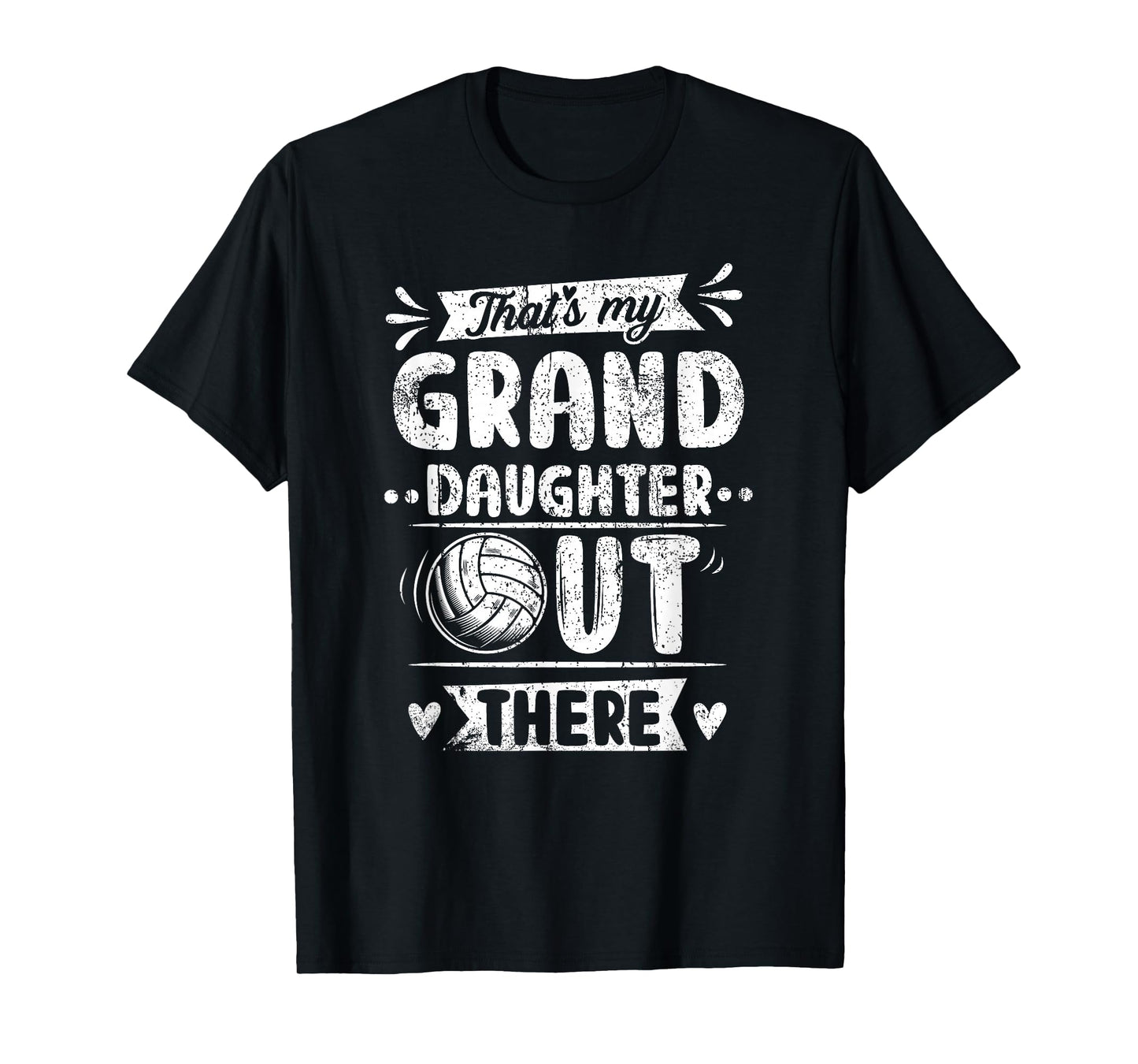 That's My Granddaughter Out There Volleyball For Grandma T-Shirt