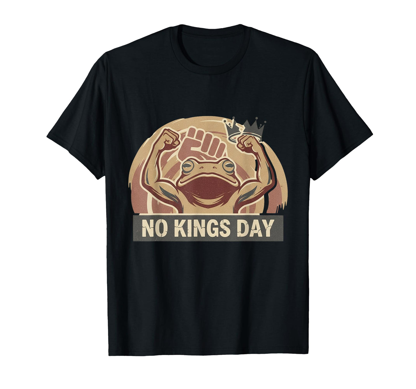 No Kings Day Portland Shirt Frog Protest T-Shirt