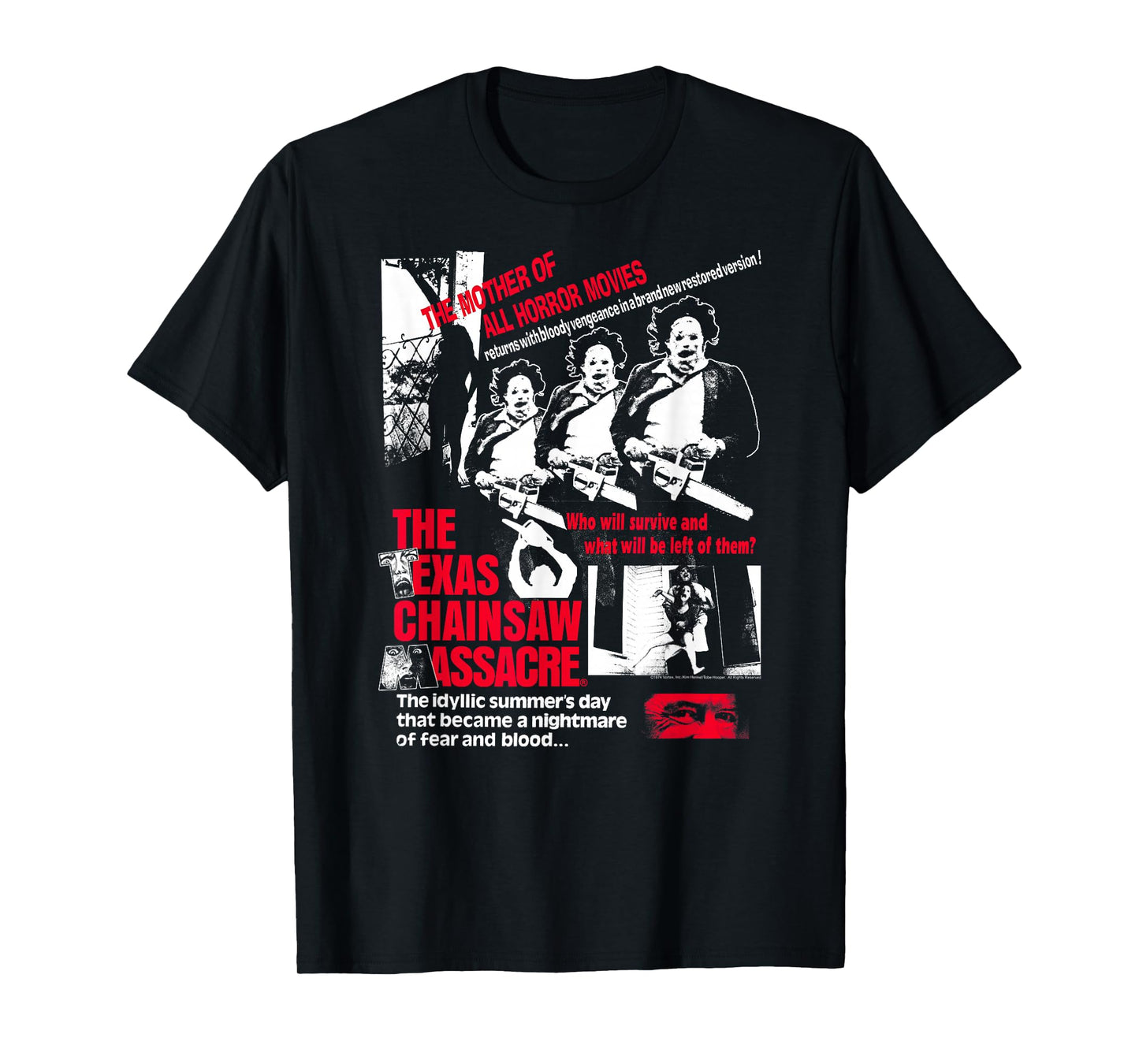 The Texas Chainsaw Massacre Mother of All Horror Movies T-Shirt