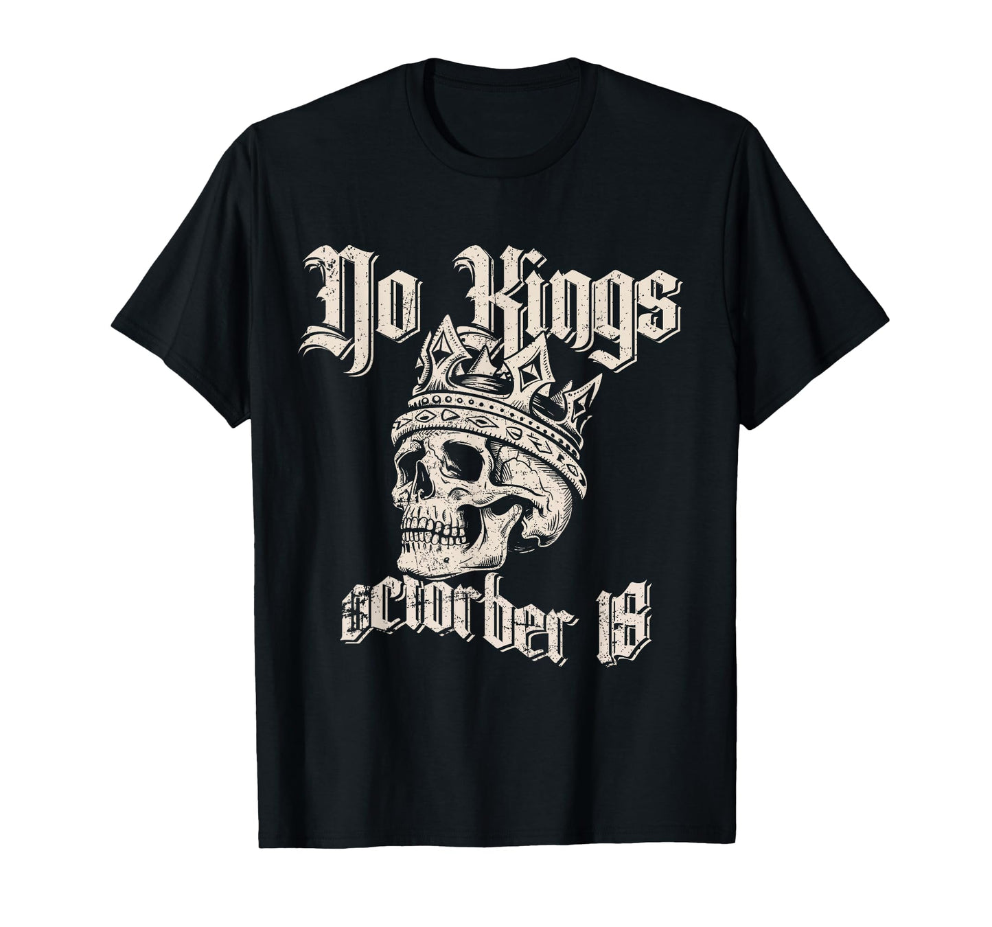 No Kings October 18 Vintage Shirt No Kings October 18 Retro T-Shirt