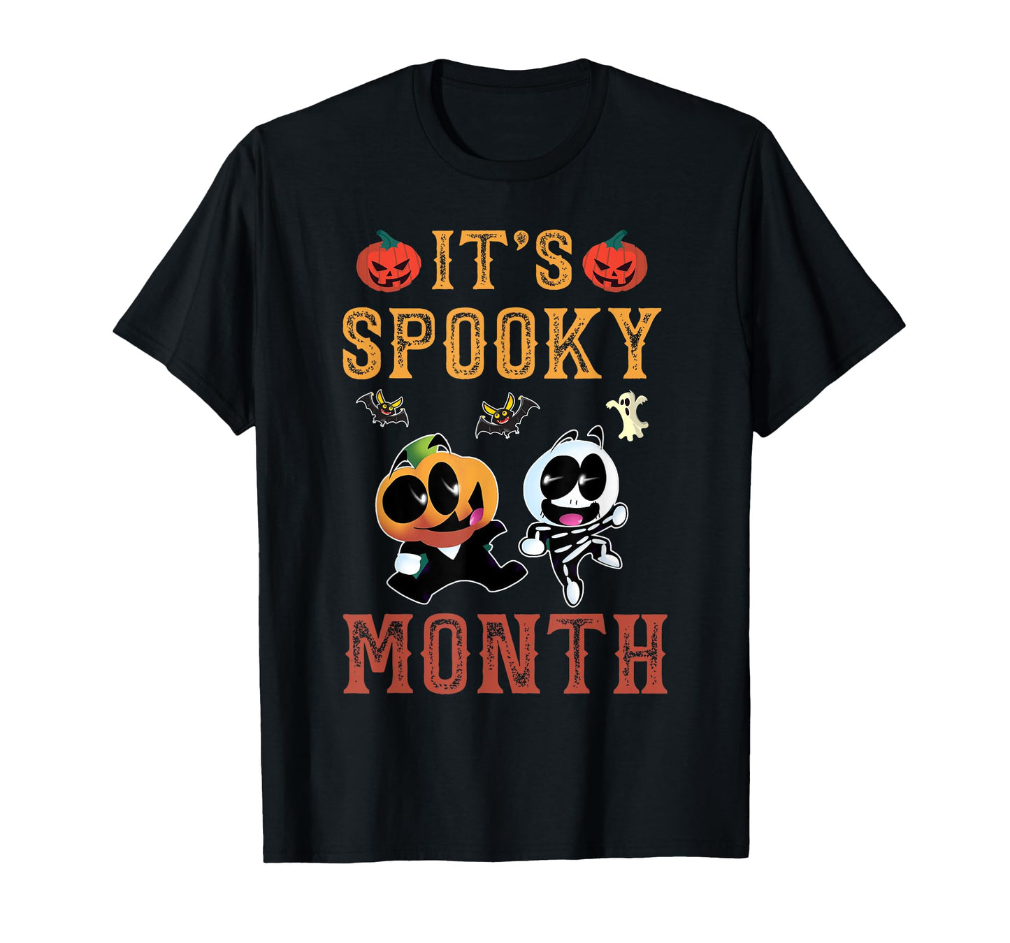 It's Spooky Month Retro tee for Boy kids T-Shirt