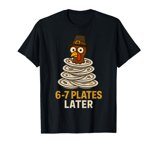 67 Thanksgiving Funny Turkey 6-7 Meme Six Seven Boys Kids T-Shirt