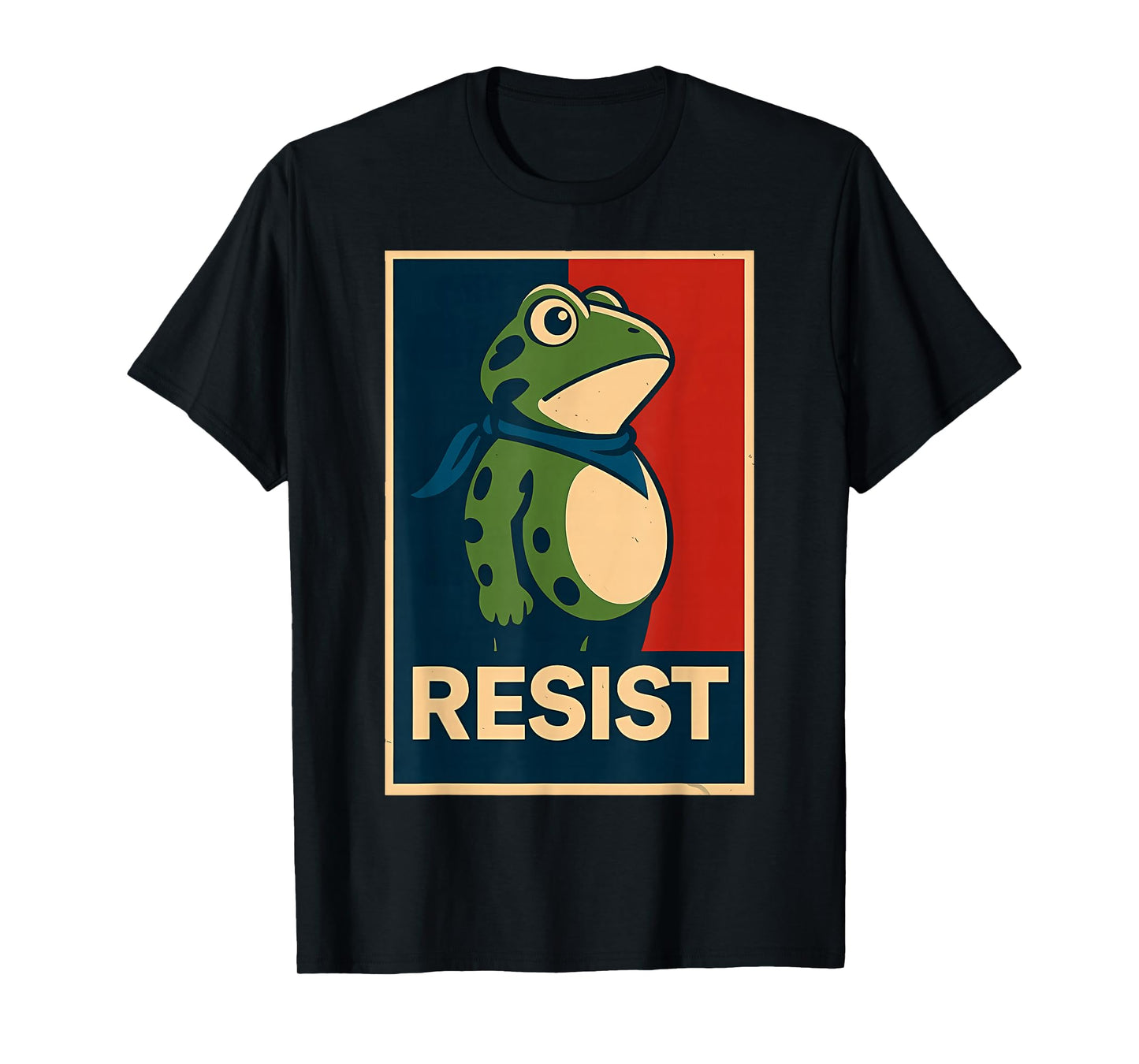 Resist Portland Frog Shirt I Stand with Frog Protest Tee T-Shirt