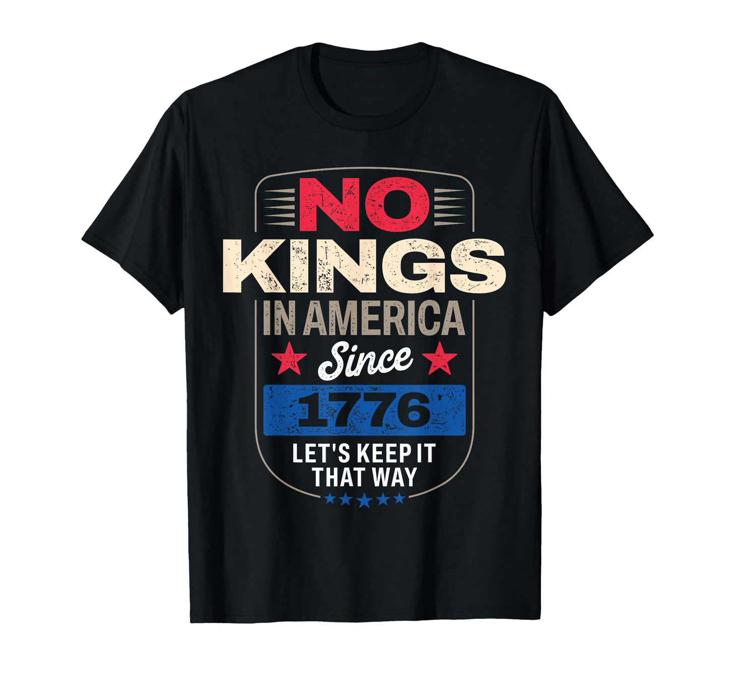 No Kings in America T-Shirt