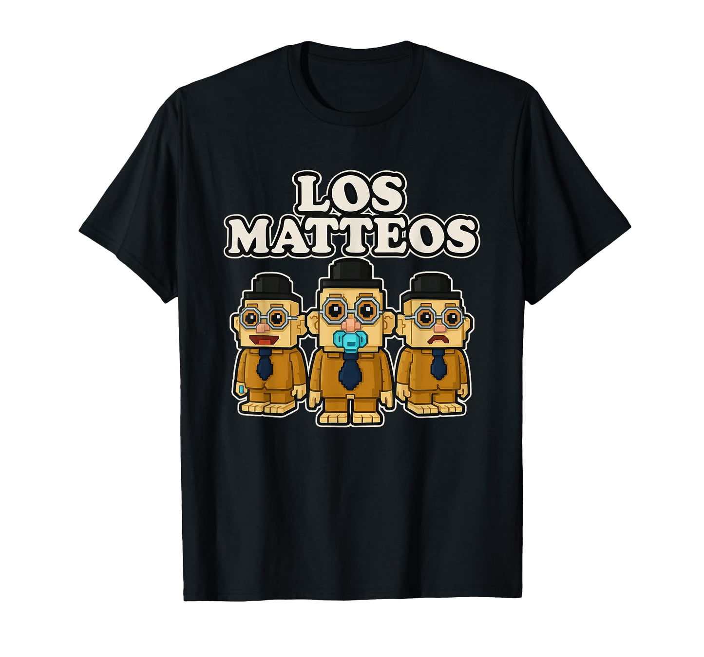 Los Matteos - Funny Mateo Italian Brainrot Kids Gaming Meme T-Shirt