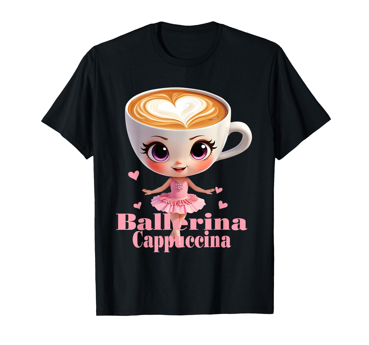 Funny Ballerina Cappuccina T-Shirt T-Shirt