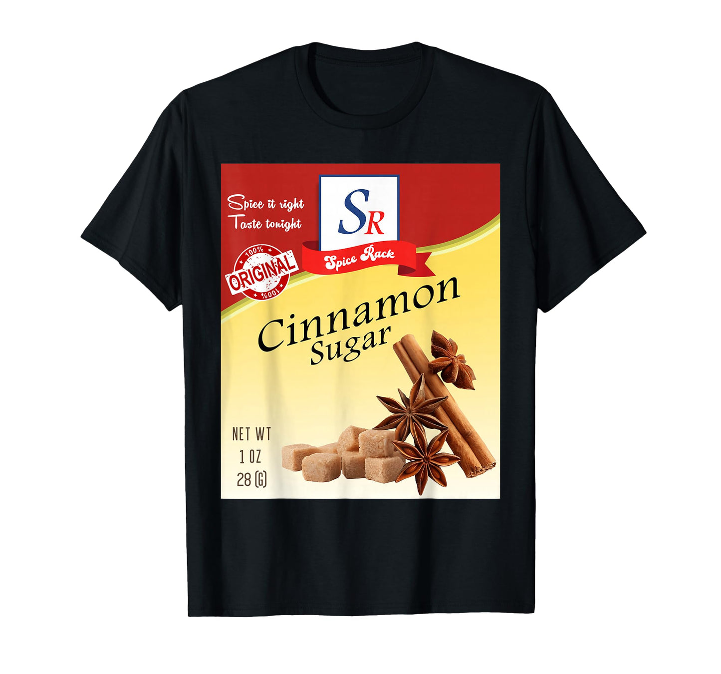 Cinanamon Sugar Spice Condiment Costume Spice Group T-Shirt