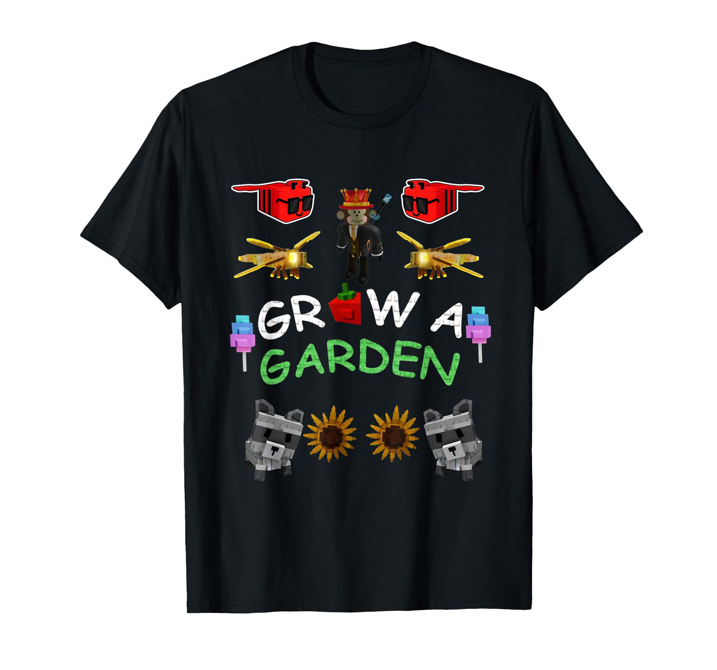 Grow a Garden Gamer Fan Merch T-Shirt