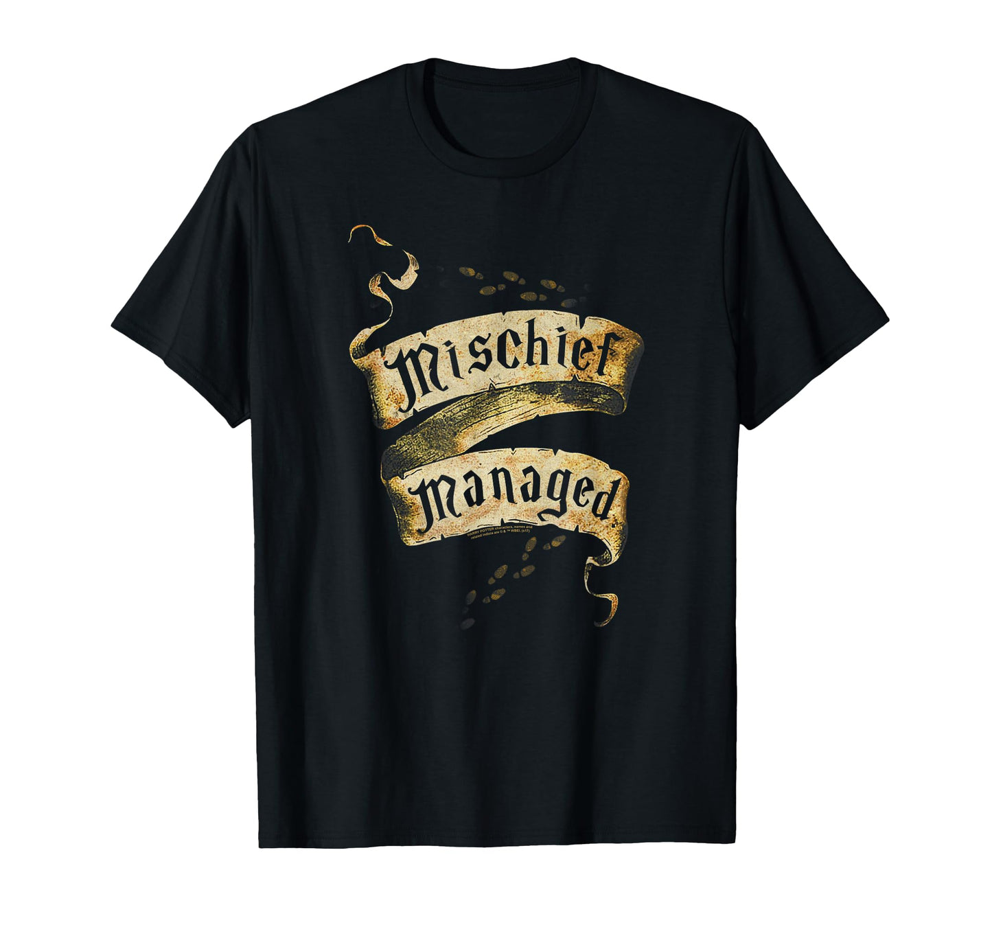 Harry Potter Mischief Managed Scroll T-Shirt