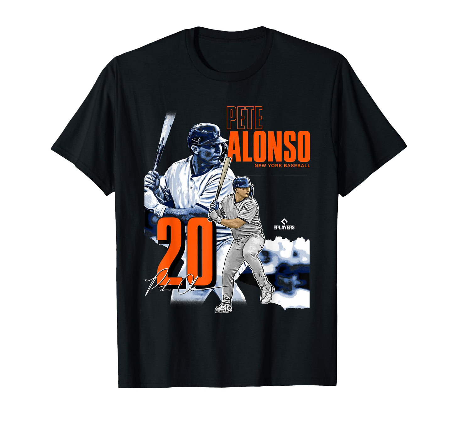 Pete Alonso | New York M MLB Baseball Players| MLBPAL304N T-Shirt