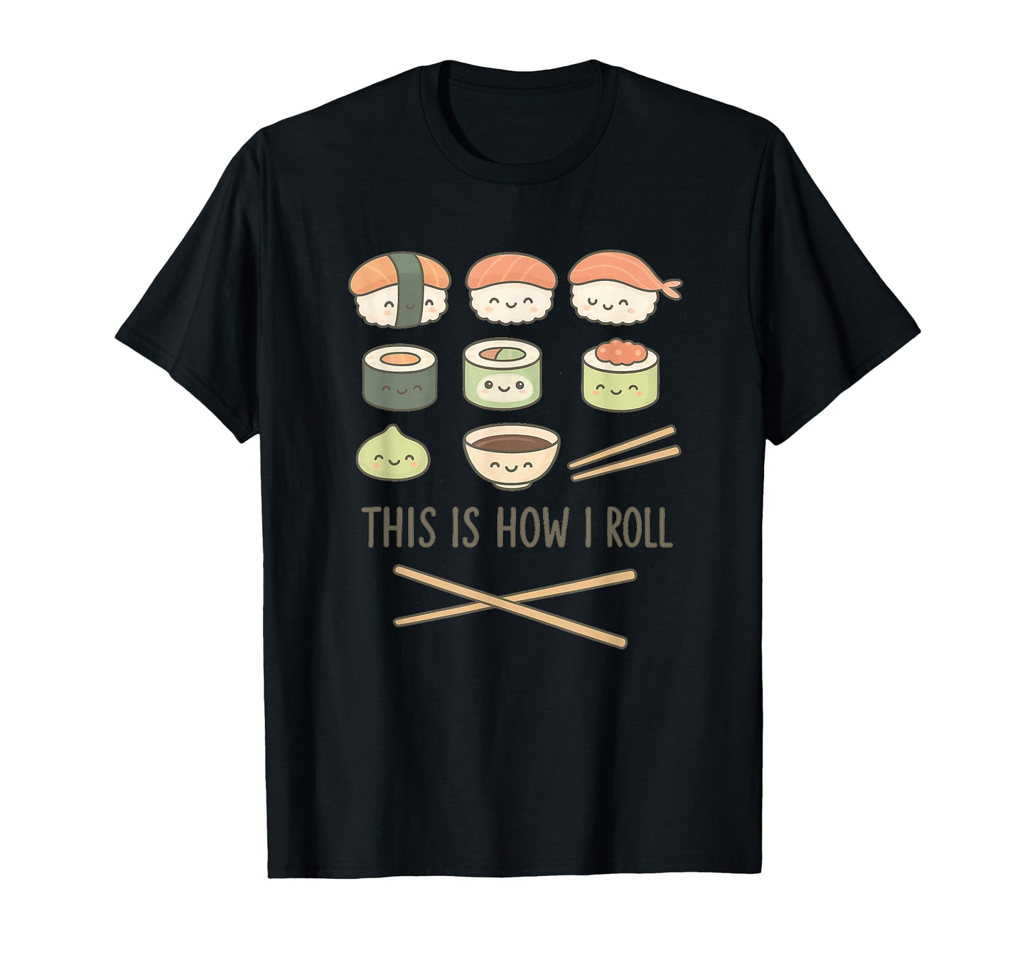This Is How I Roll - Japan Lover Japanese Cuisine Chef T-Shirt