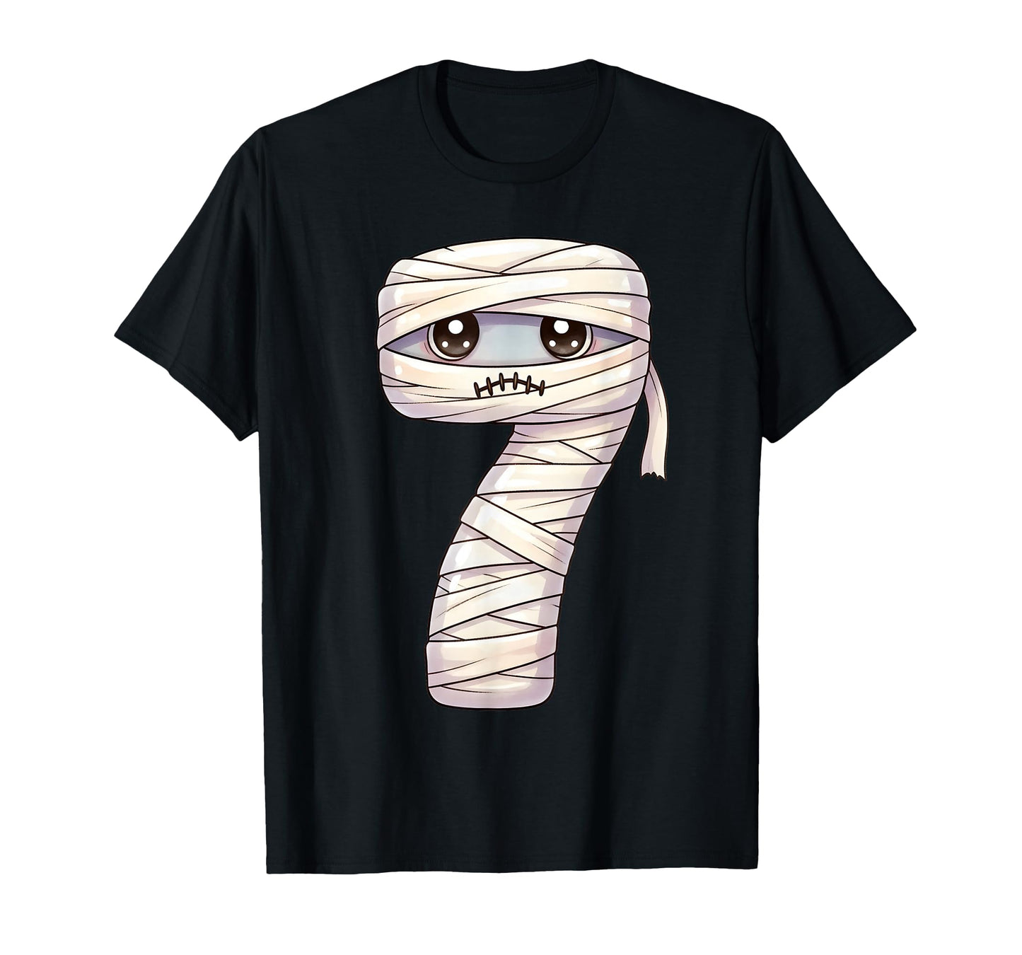 Fun Six Seven 6 7 Meme Design Couples Halloween Mummy T-Shirt