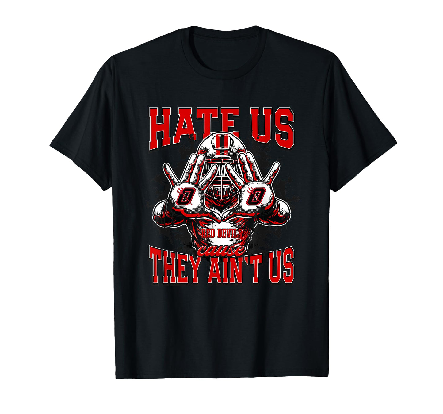 Owensboro Red Devils Logo Hate Us Cause They Ain't HS T-Shirt