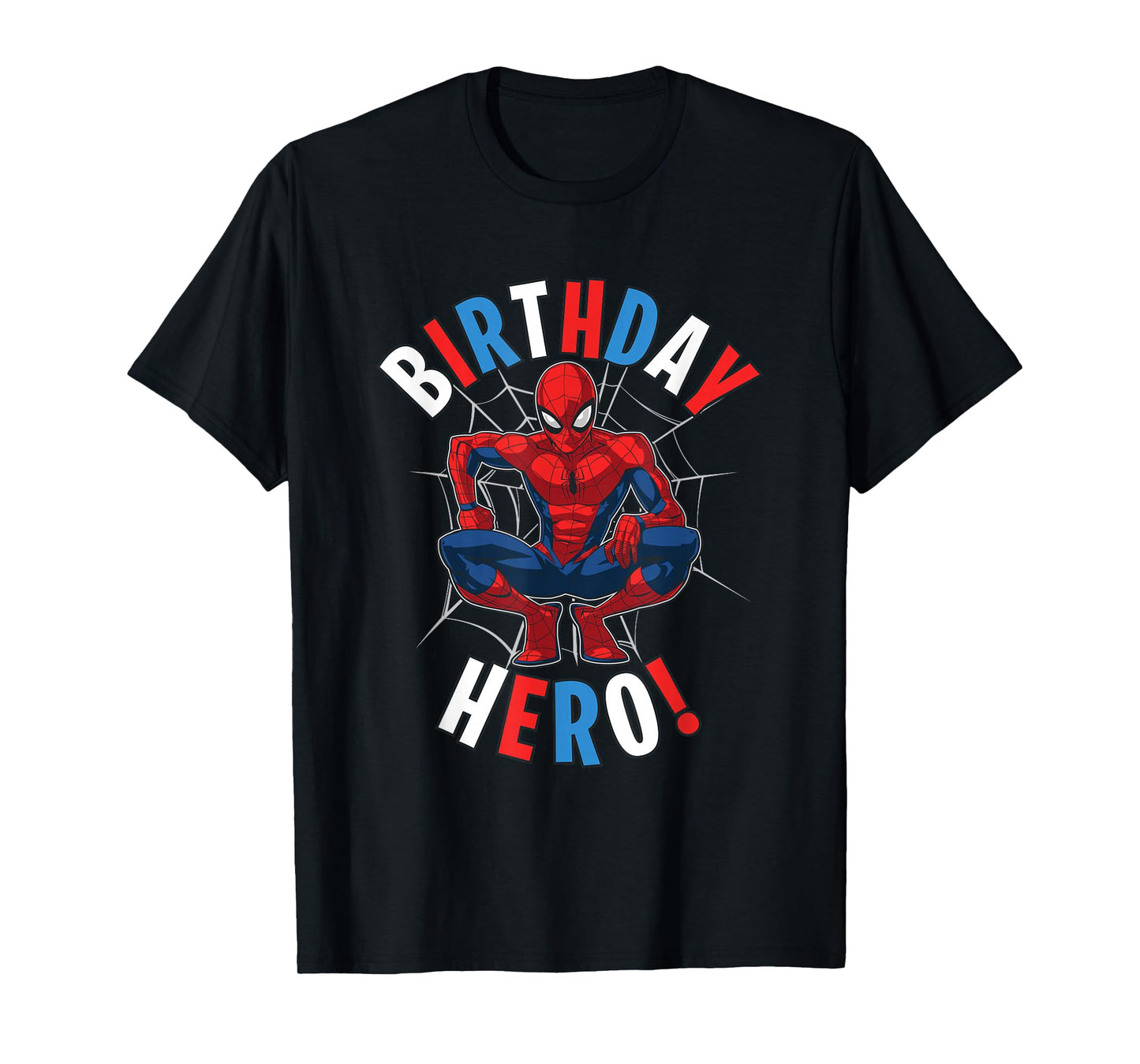 Marvel Comics Spider-Man Birthday Hero T-Shirt