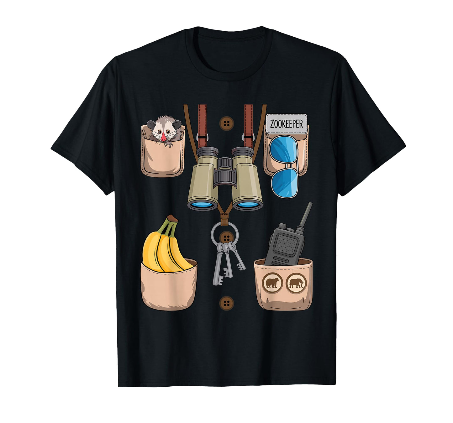 Zookeeper Costume Halloween T-Shirt