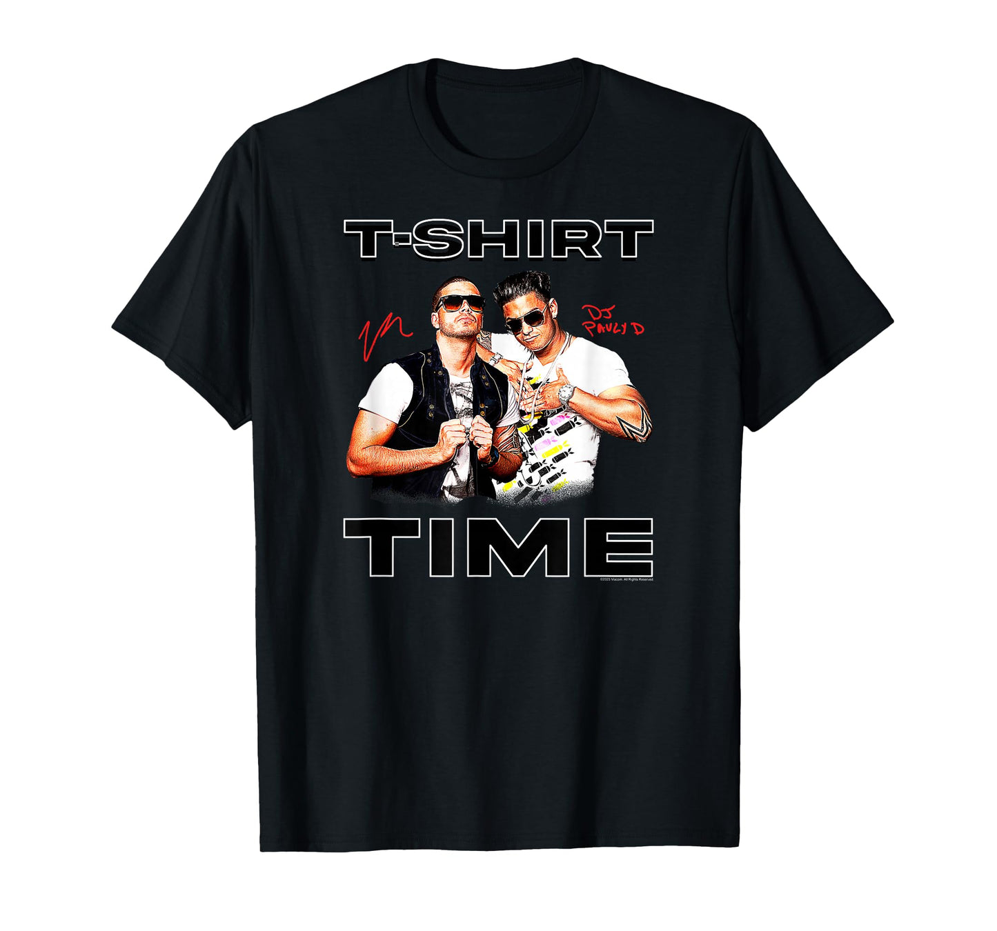 Jersey Shore T-Shirt Time Vinnie and DJ Pauly Reality TV T-Shirt