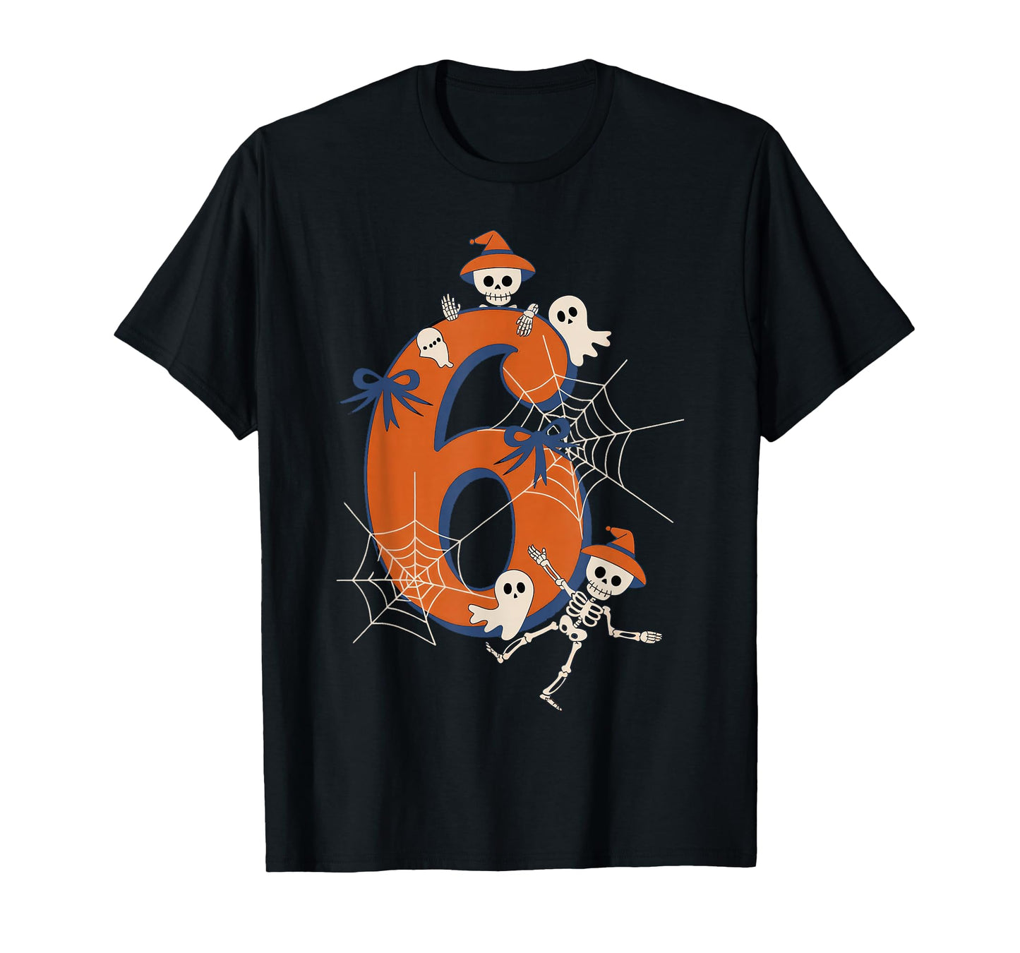 Six Seven Meme 6 7 Halloween Costume Dancing Skeleton T-Shirt