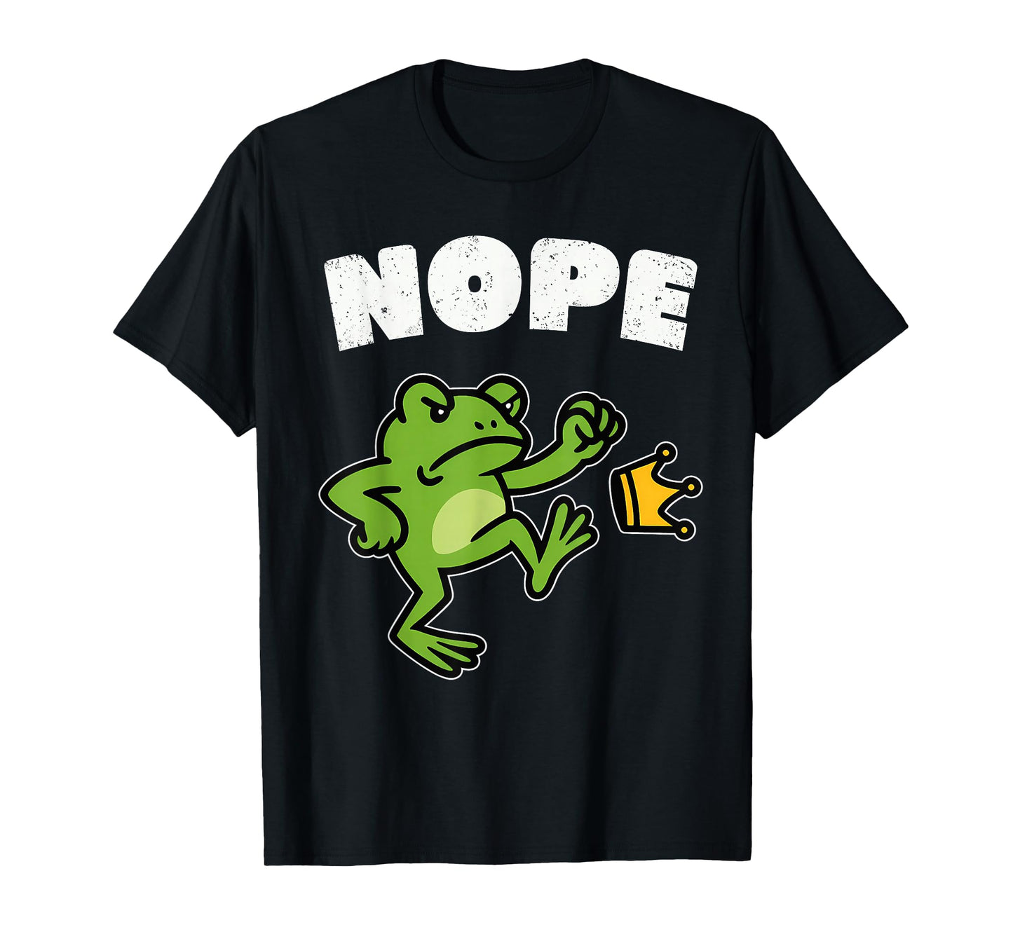 Funny No Kings Portland Frog Protest Men Women Tee T-Shirt